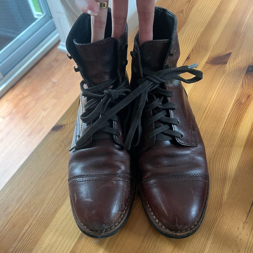 Thursday Boot Company Dark Brown Leather Boots
